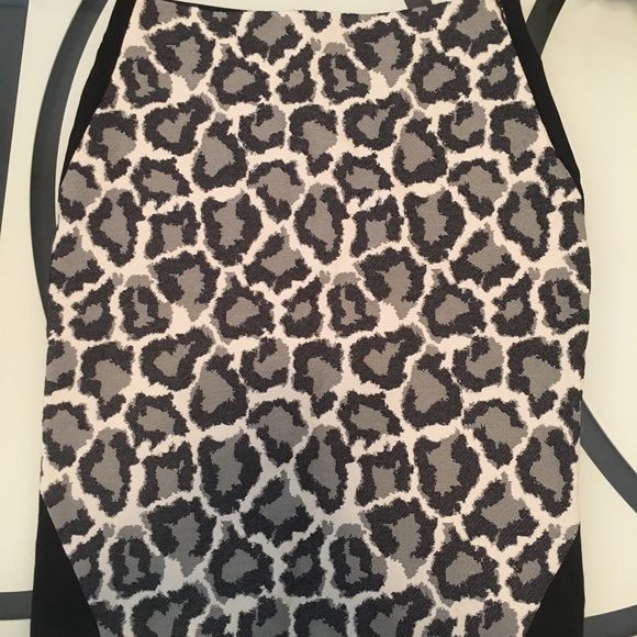 Diane Von Furstenberg Emma Leopard Pencil Skirt 6 - Picture 5 of 7